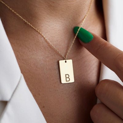 Rosalized™ Initial Letter Necklace