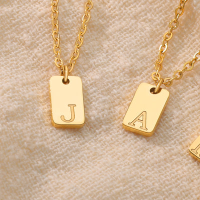 Rosalized™ Initial Letter Necklace